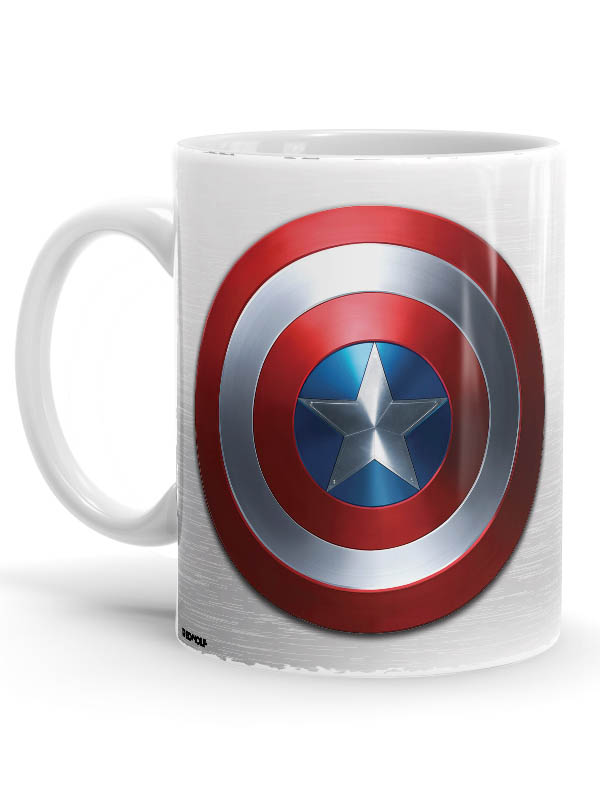 Metallic Shield Marvel Official Mug Redwolf