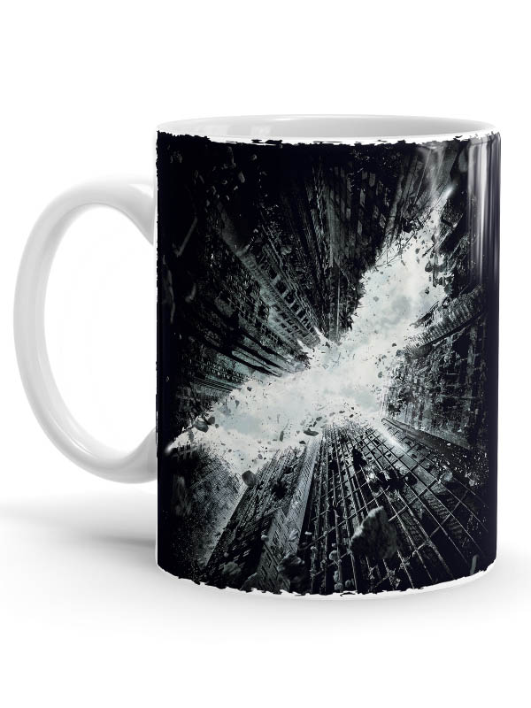 The Dark Knight City Batman Official Mug Redwolf