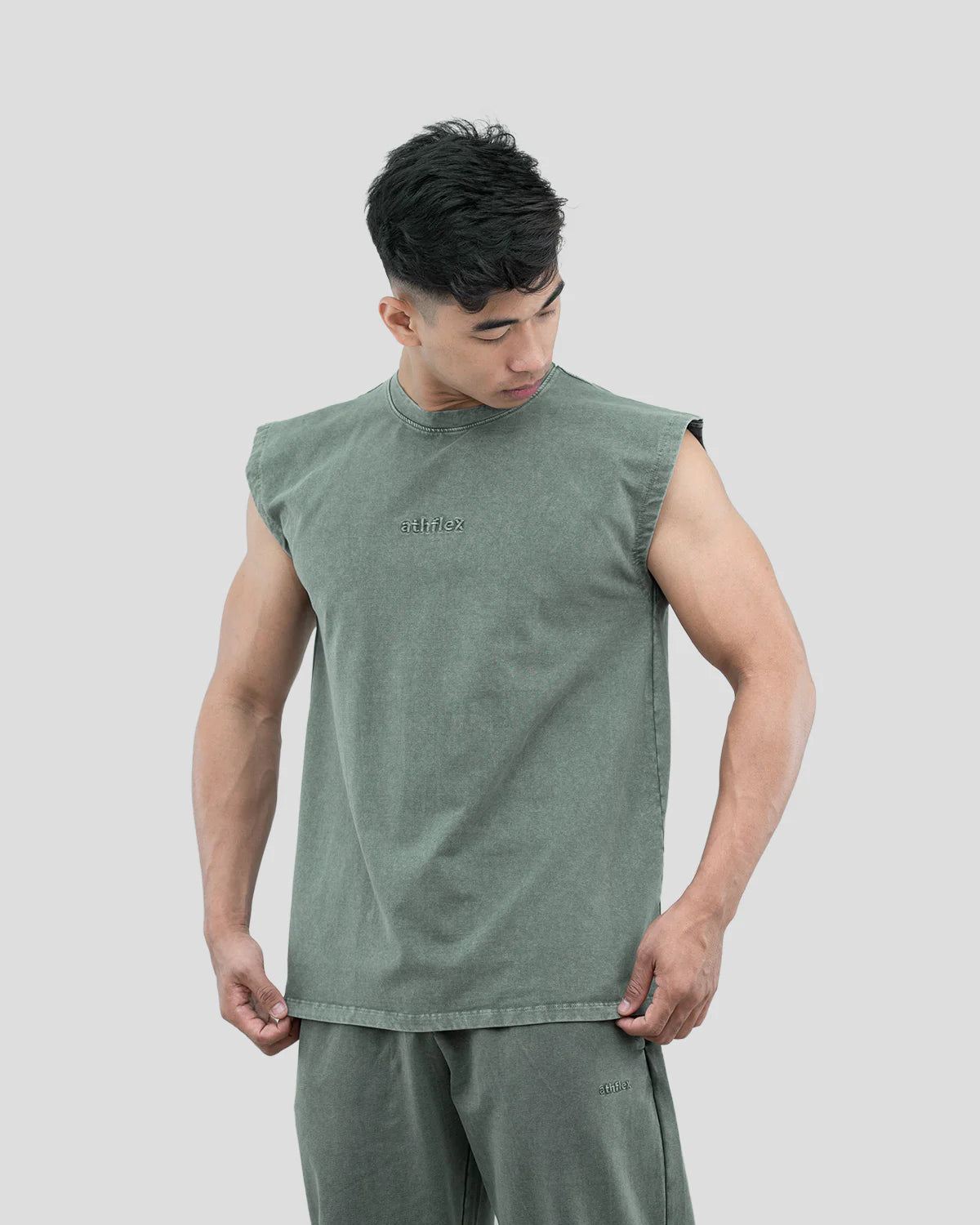 Acid Wash Boxy Tank