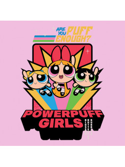 Are You Puff Enough? - The Powerpuff Girls Official Oversized Cropped T-shirt