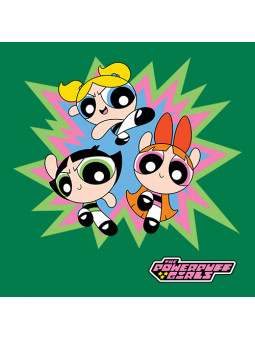 The Powerpuff Girls: Strike - The Powerpuff Girls Official Oversized Cropped T-shirt