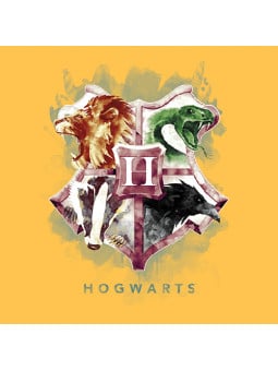 Hogwarts Crest Oilpaint - Harry Potter Official Tshirt