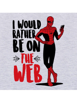 Rather Be On The Web - Marvel Official Hoodie