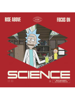 Focus On Science - Rick And Morty Official T-shirt