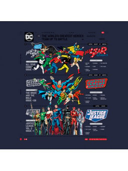 Greatest Heroes: Through The Ages - DC Comics Official T-shirt