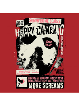 Happy Camping - Friday The 13th Official T-shirt