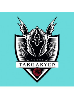 House Targaryen Helmet Shield Logo - House Of The Dragon Official T-shirt