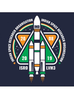 LVM3 Rocket - ISRO Official T-shirt