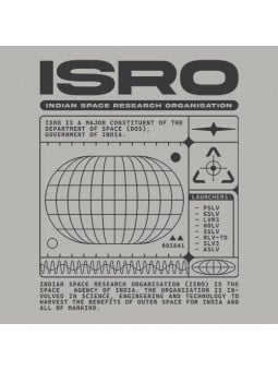 ISRO 1969 - ISRO Official T-shirt