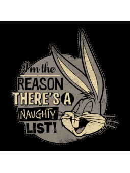 There's A Naughty List! - Looney Tunes Official T-shirt
