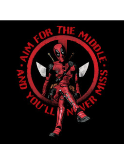 Aim For The Middle - Marvel Official T-shirt