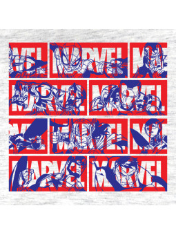 Marvel Logo: Avengers Edition - Marvel Official T-shirt