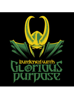 Burdened With Glorious Purpose - Marvel Official T-shirt