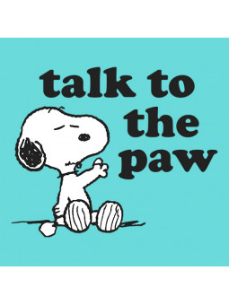 Talk To The Paw - Peanuts Official T-shirt