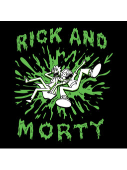 Slimy Rick & Morty - Rick And Morty Official T-shirt
