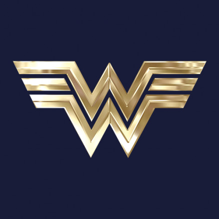 WW Logo: Gold | Wonder Woman Official T-shirt | Redwolf