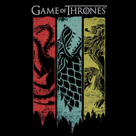 Sigil Banner | Game Of Thrones T-shirts | Redwolf