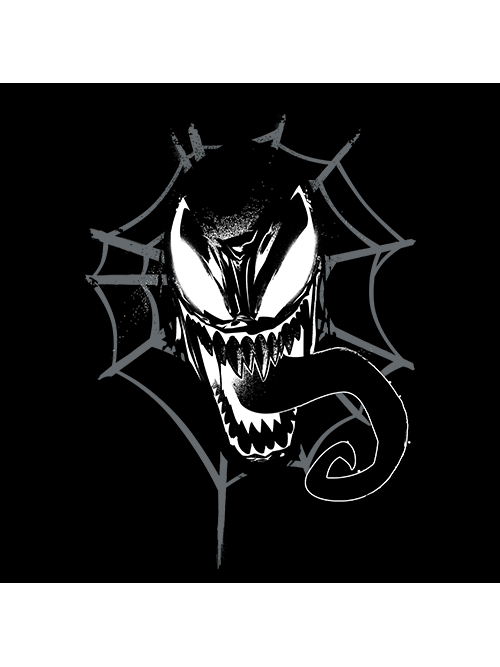 Venom sketch (spider-man) by Wesley James, in wesley james's Art Comic Art  Gallery Room