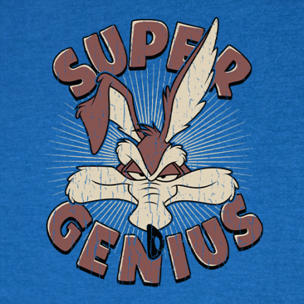 Super Genius T-shirt | Looney Tunes Official Merchandise | Redwolf