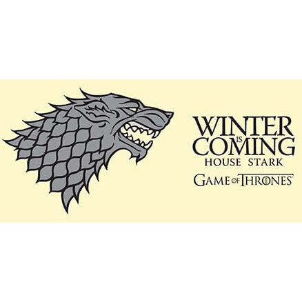 Game of Thrones House Stark Sigil Image Logo Peel Off Sticker