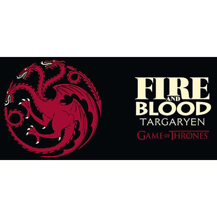 Game of Thrones House Targaryen Sigil Image Logo Peel Off Sticker