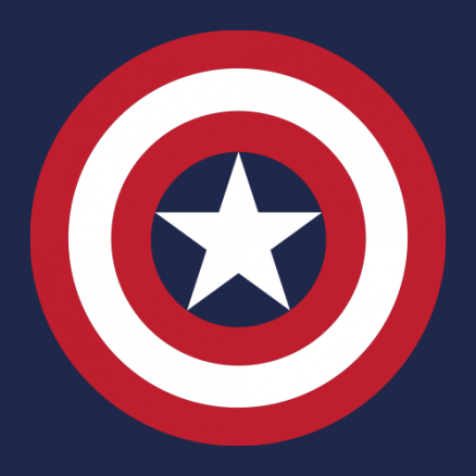 Captain America, logo, creative, superheroes, art, HD wallpaper | Peakpx
