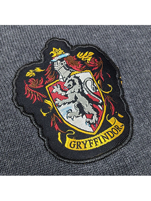 Gryffindor crest with pumpkins and bats on Craiyon