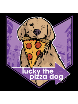 Lucky The Pizza Dog - Marvel Official Pullover