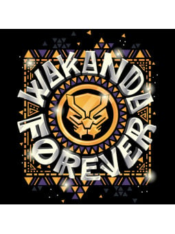 Wakanda Forever Emblem - Marvel Official Hoodie