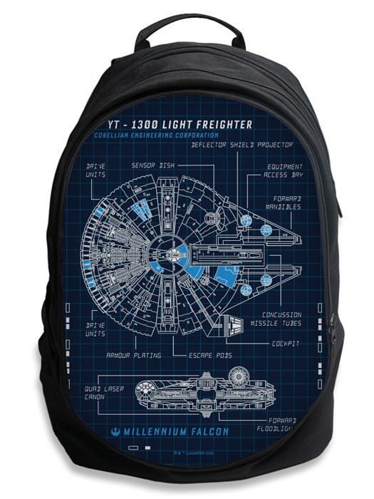 Millennium falcon outlet backpack