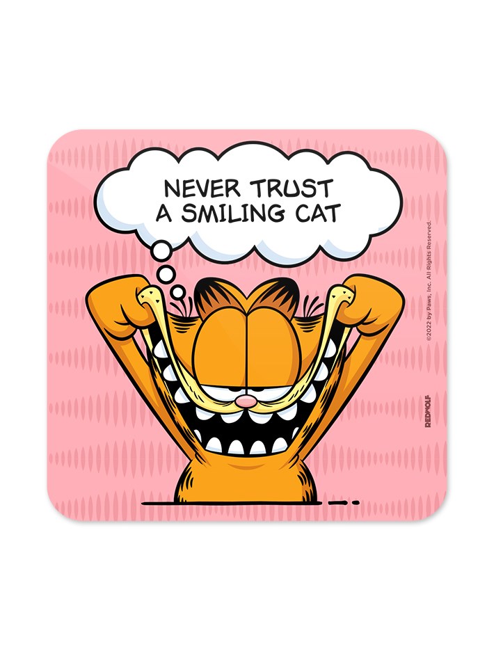 Smiling Garfield | Official Garfield Coaster | Redwolf