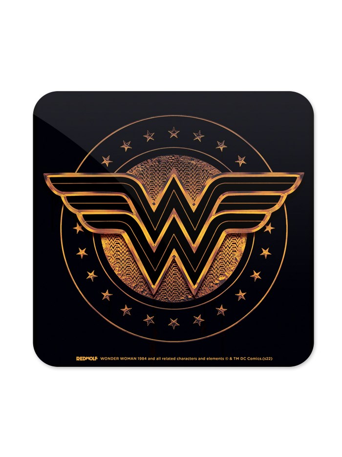 Wonder Woman: Emblem | Wonder Woman Official Coaster | Redwolf