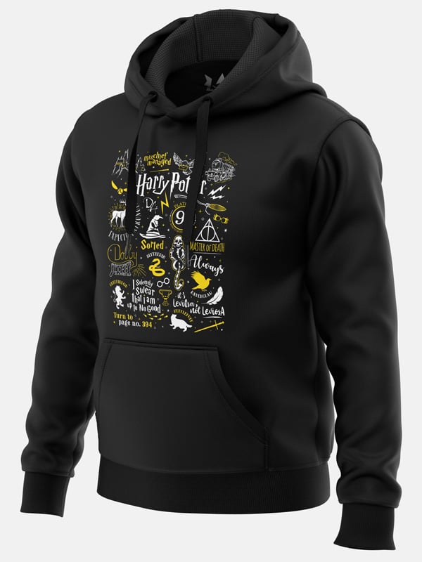 Harry Potter: Infographic - Harry Potter Official Hoodie