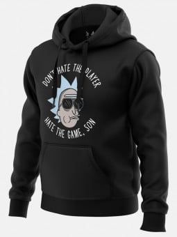 Hate The Game - Rick And Morty Official Hoodie