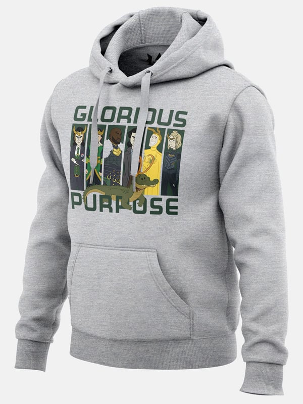 Loki Army: Glorious Purpose - Marvel Official Hoodie