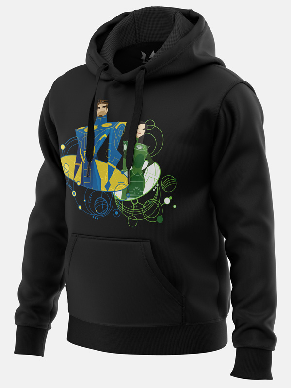 Sersi & Ikaris: Constellation - Marvel Official Hoodie