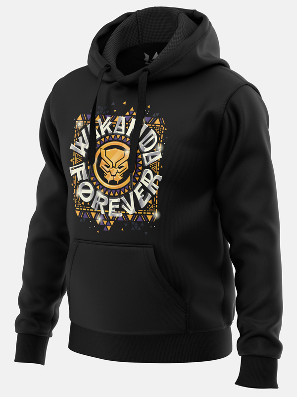 Wakanda Forever Emblem - Marvel Official Hoodie