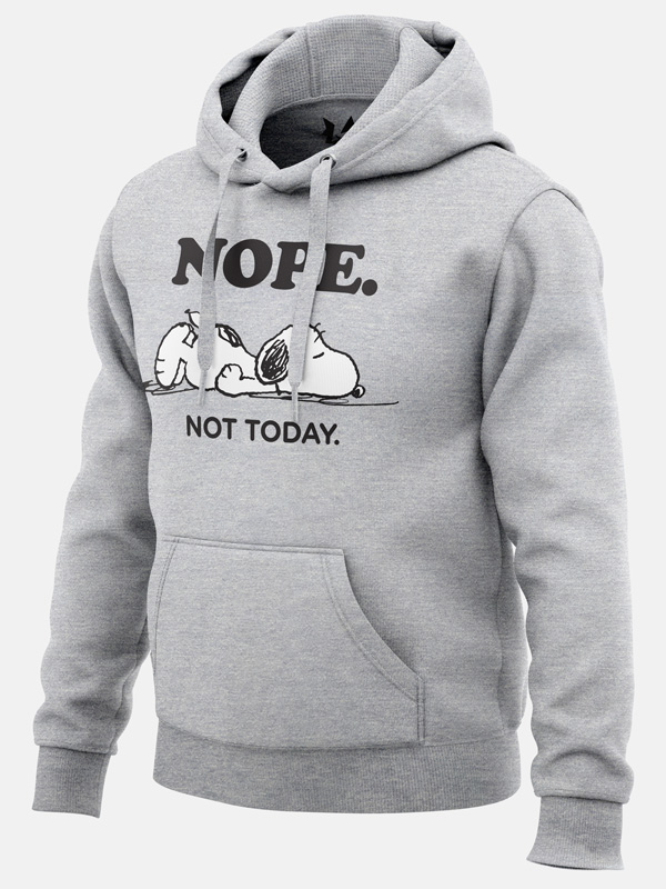 Nope. Not. Today. - Peanuts Official Hoodie