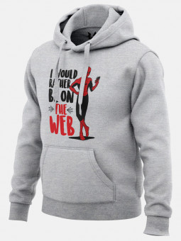 Rather Be On The Web - Marvel Official Hoodie