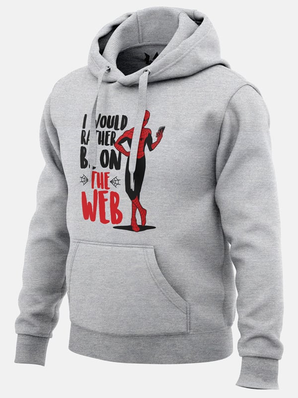 Rather Be On The Web - Marvel Official Hoodie