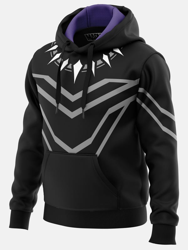 Black Panther Suit - Marvel Official Hoodie