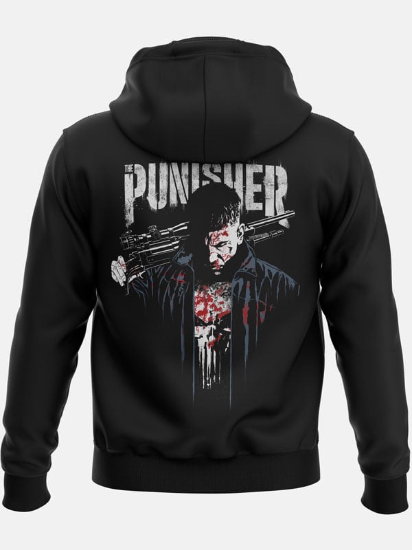 Punisher cheap pullover hoodie