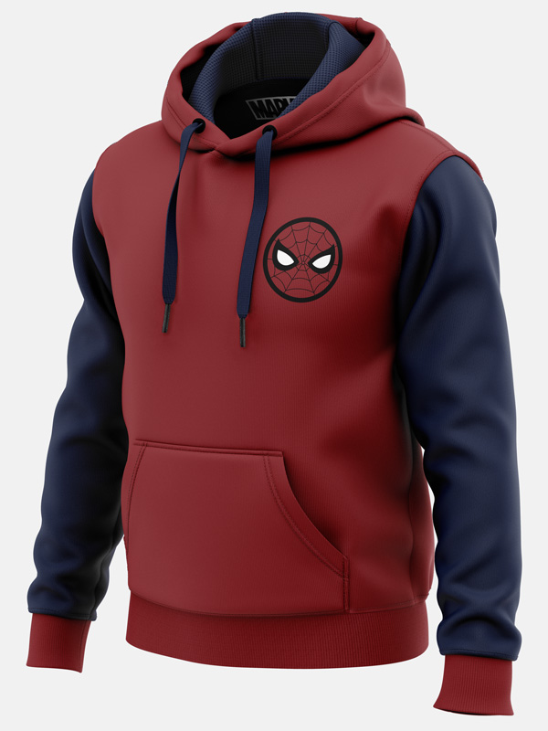 Spider Man Logo Hoodie Official Spider Man Merchandise Redwolf