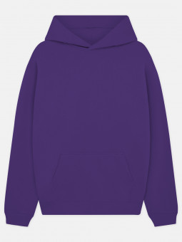 Redwolf Basics: Dark Purple Oversized Hoodie