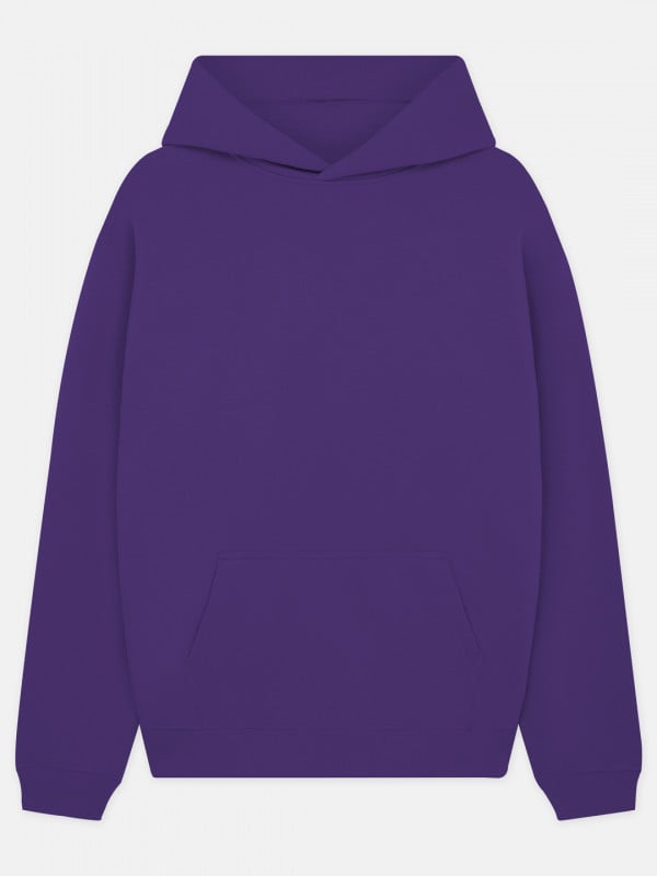 Redwolf Basics: Dark Purple Oversized Hoodie