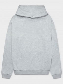 Redwolf Basics: Grey Melange Oversized Hoodie