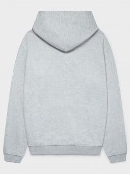 Redwolf Basics: Grey Melange Oversized Hoodie