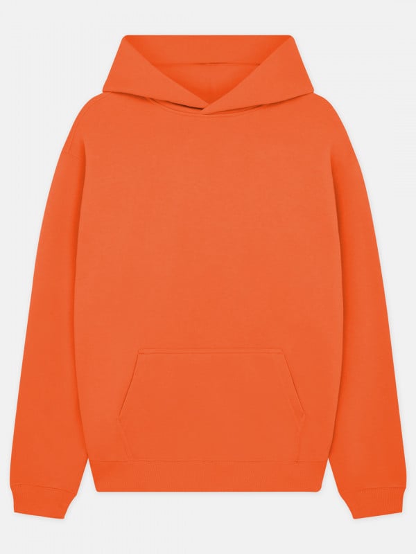 Redwolf Basics: Orange Oversized Hoodie