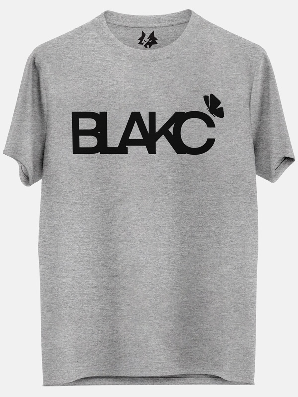 BLAKC Heather Grey T shirt Redwolf