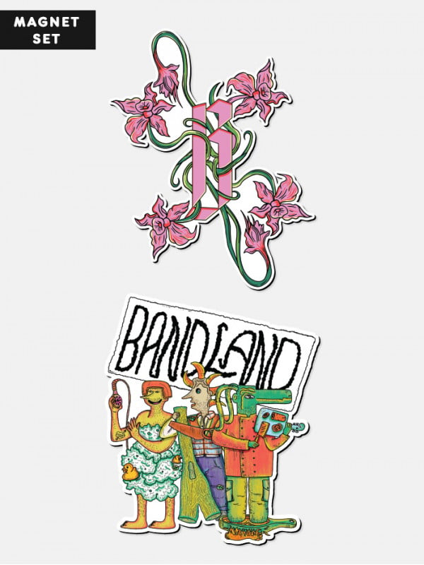 Bandland Magnets - Bandland Official Magnet Set [COLLECT AT FESTIVAL]